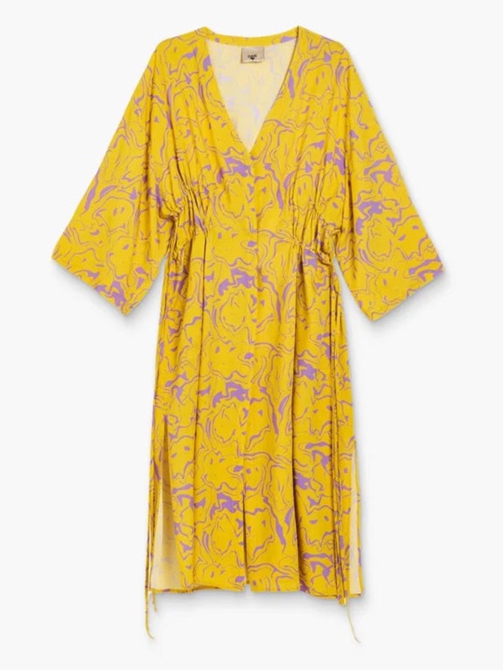 OAS Mashed Sorrento Viscose Relaxed Fit Midi Maxi Dress XS/S Resortwear Vacation